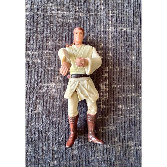 Other - Hasbro Star Wars Obi-Wan Kenobi Action Figure 3.75" Tan Episode I